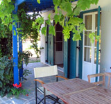 naxos villas with garden